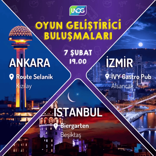 Oyun Geliştirici Buluşmaları - İzmir