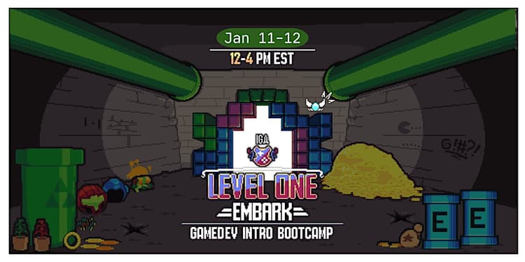 How to Break Into the Game Industry: IGA Level 1 Game Dev Intro Bootcamp Thumbnail