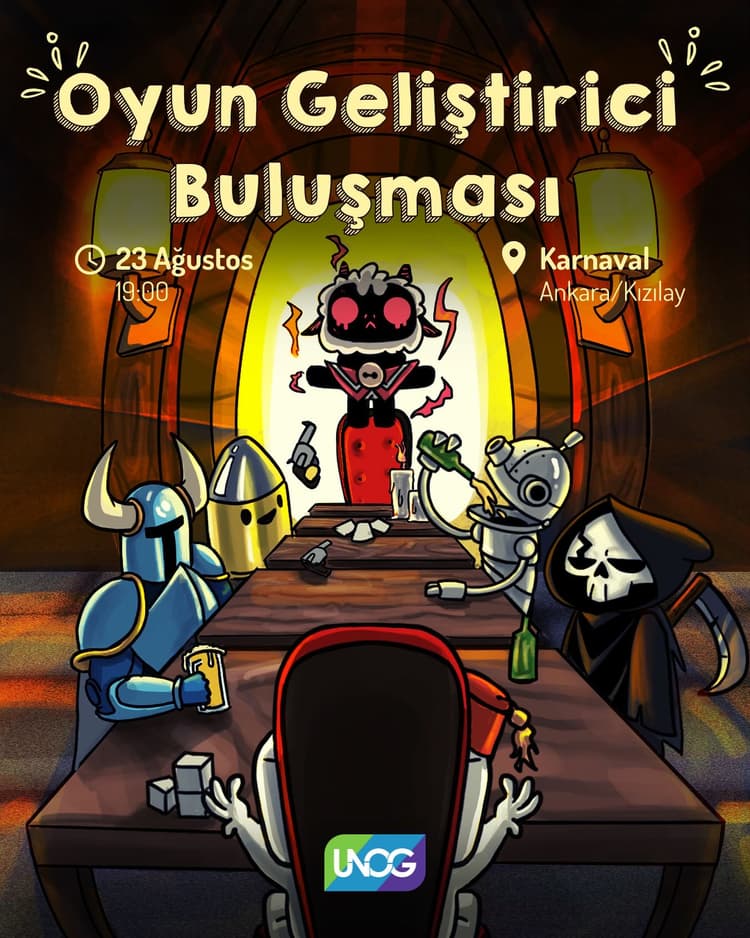 Oyun Geliştirici Buluşması etkinlik resmi